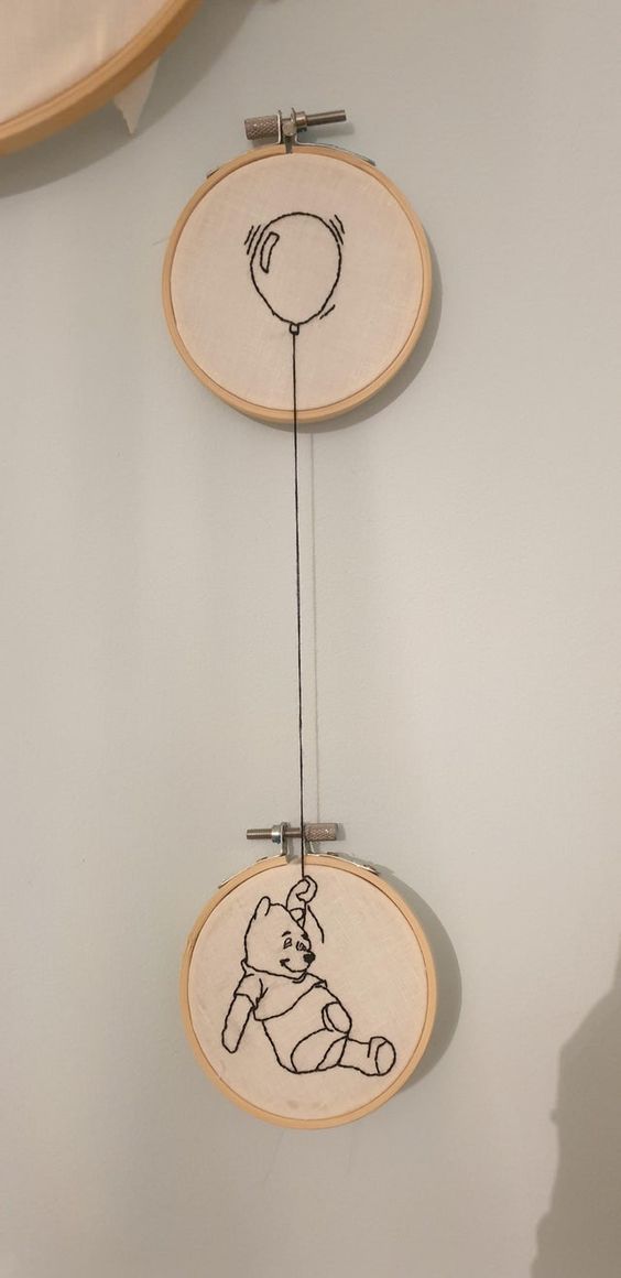 1 in 2 Design | Embroidery Hoop
