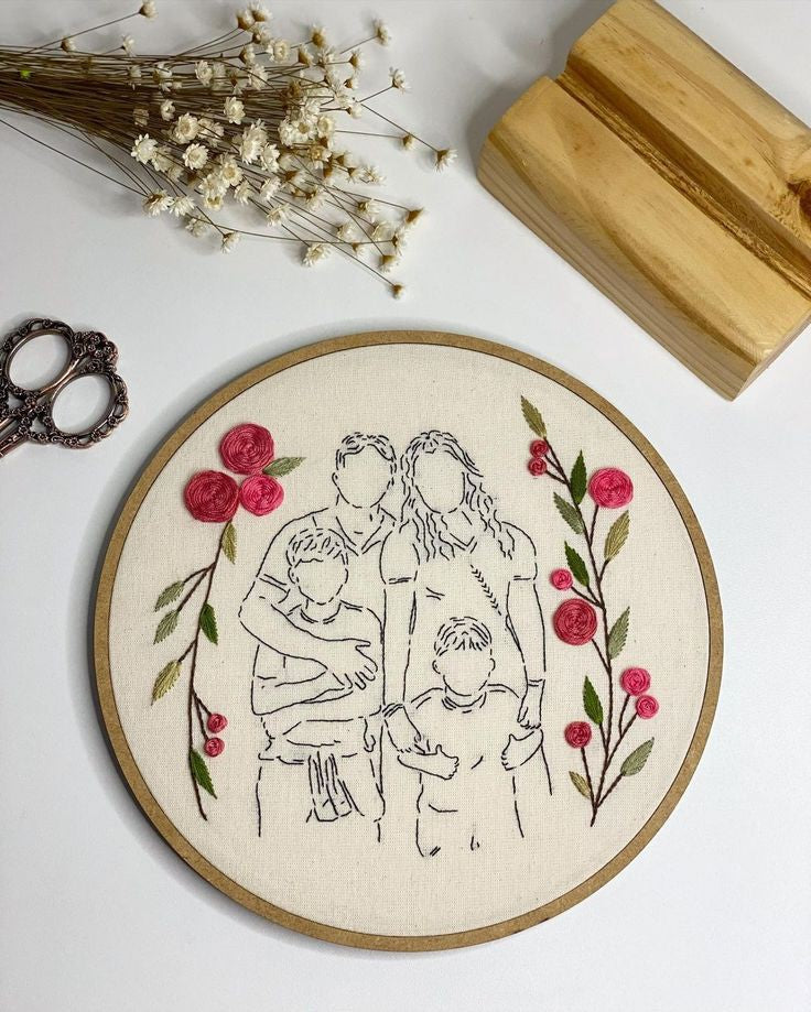 Family | Embroidery Hoop