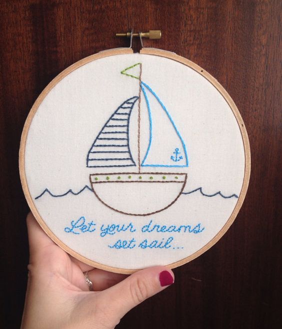 Beautiful Quote | Embroidery Hoop