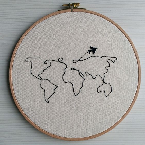Tour Map |  Embroidery Hoop