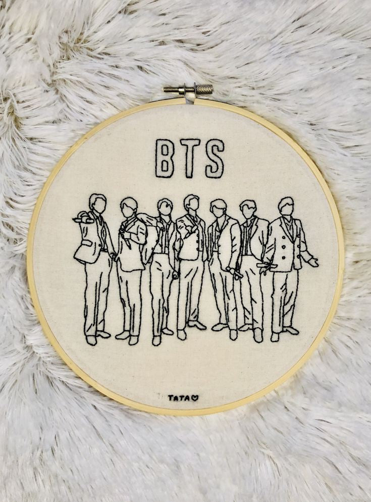 BTS | Embroidery Hoop