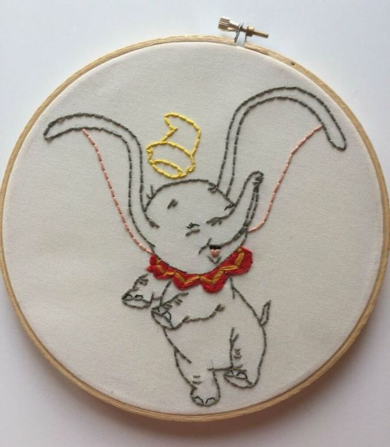 Happy Jumbo | Embroidery Hoop