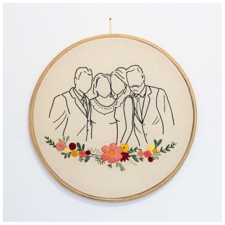 Family | Embroidery Hoop