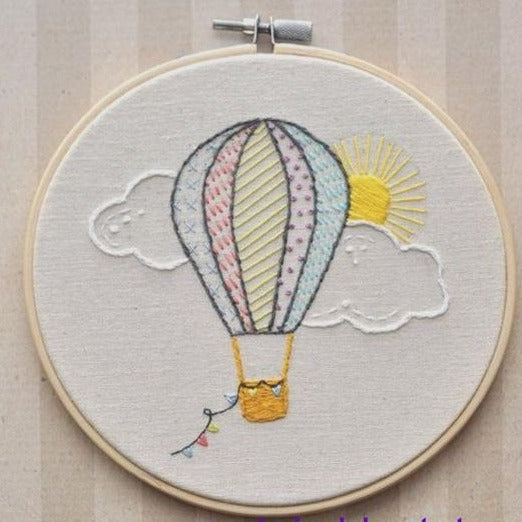 Air Balloon | Embroidery Hoop